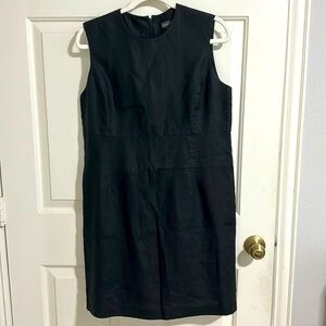 Size 14 black linen dress